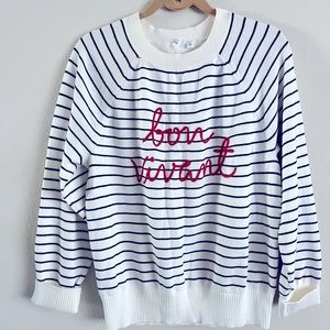 Striped nautical sweater